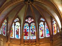 Lyon, Cathedrale Saint Jean, Choeur, Vitraux (1)